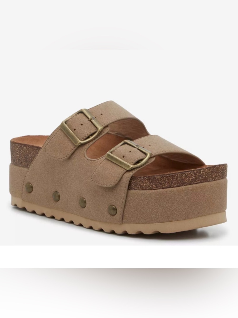 Dirty Laundry Pueblo Platform Sandal